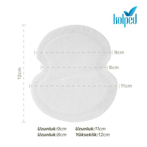 KOLPED Koltuk Altı Pedi  Ter Emici Yapraklar 42 ADET ( 3 Kutu)