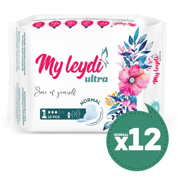 MYLEYDİ ULTRA HİJYENİK PED NORMAL 120 ADET (12 PAKET )