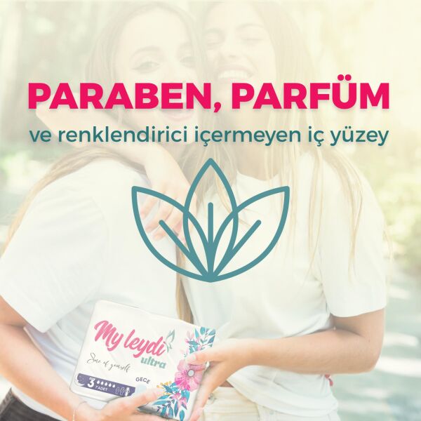MYLEYDİ ULTRA HİJYENİK PED GECE 21 ADET (3 PAKET )