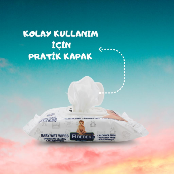 ELBEBEK ISLAK HAVLU MENDİL 24X72 ADET 1728 YAPRAK