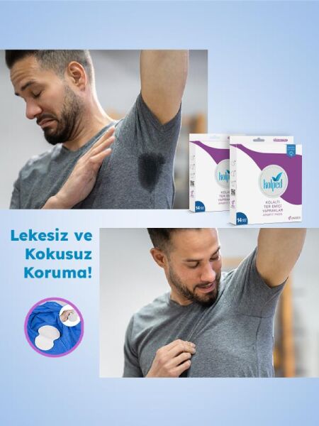 KOLPED Koltuk Altı Pedi Ter Emici Yapraklar 112 Adet (2 PAKET)