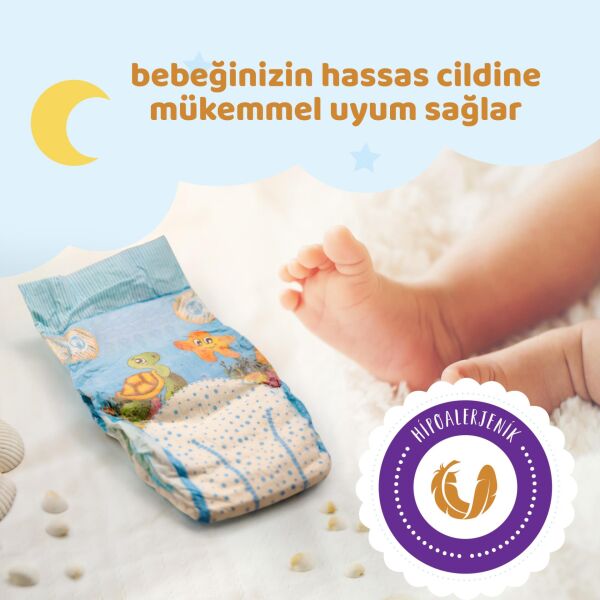 ELBEBEK ELİTE BEBEK BEZİ 1 NUMARA YENİDOĞAN 50 ADET
