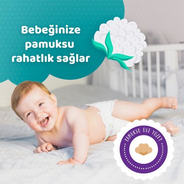 ELBEBEK ELİTE BEBEK BEZİ 6 NUMARA X LARGE 96 ADET