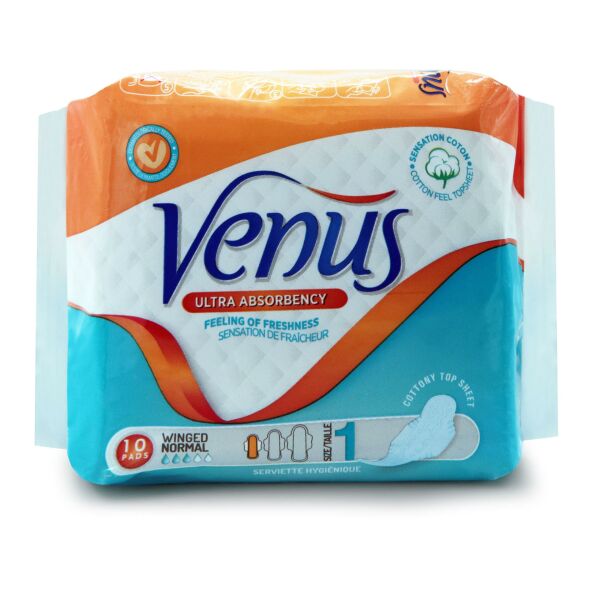 VENÜS NORMAL 10LU HİJYENİK PED
