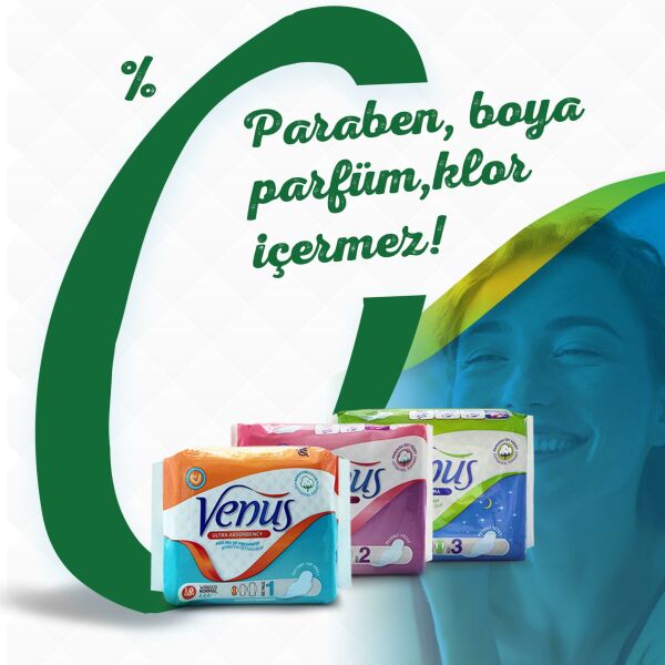 VENÜS NORMAL 10LU HİJYENİK PED