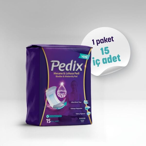 PEDİX KADIN MESANE VE LOHUSA PEDİ (YOĞUN) 15 ADET